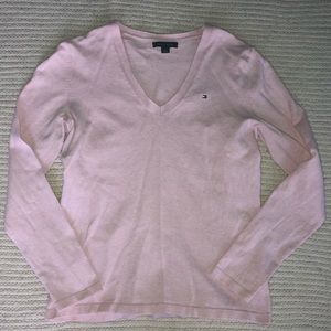 Pastel Pink Tommy Hilfiger Sweater